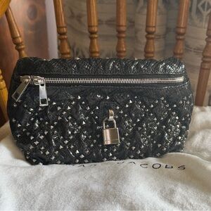 MARC JACOBS Fall 2009 Thrash Clutch, NWT (Black w/Silver Studs)